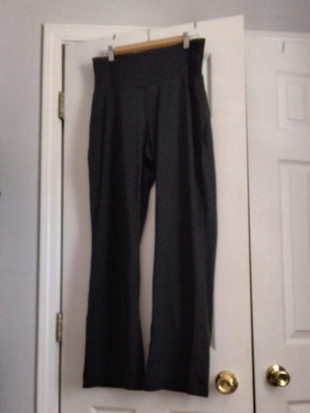 Jockey Wide-Leg High-Rise Pants - Black